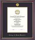 Diploma Frame -Bb Medallion Windsor