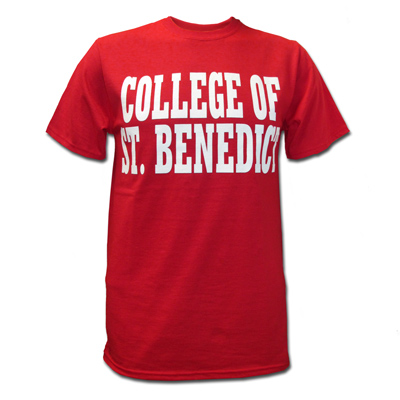 College Of St. Benedict 2 Line Basic T-Shirt (SKU 11008606166)