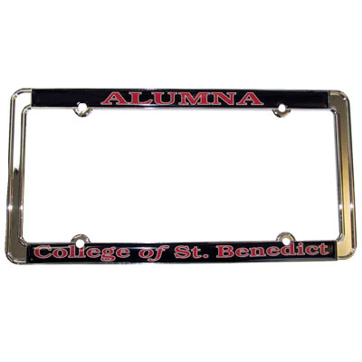 License Plate Frame -Alumna