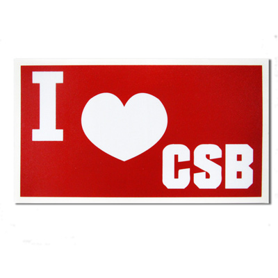 Sticker - I Heart C.S.B.