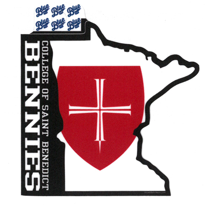 Sticker -Bennies Minnesota Shield (SKU 11589655207)