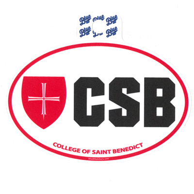 Sticker -C.S.B. Athletics Shield