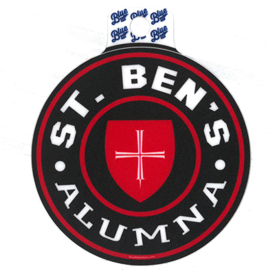 Sticker -St. Ben's Alumna (SKU 11589792207)