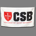 FLAG -C.S.B. SHIELD 3' x 5'