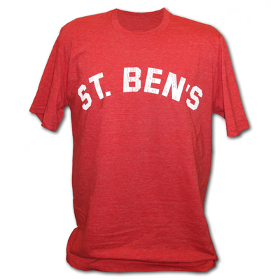 St. Ben's Distressed Tonal Triblend Short Sleeve Tee (SKU 11641179166)