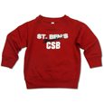 Toddler C.S.B. 3 Line Script Crew Sweatshirt