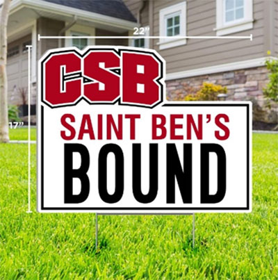 Saint Ben's Bound Yard Sign (SKU 11692072113)
