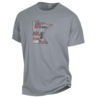 C.S.B.+S.J.U. Multi-Logo Minnesota Short Sleeve T-Shirt (SKU 11702054166)