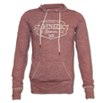 College Of St. Benedict Vermillion Hooded Long Sleeve T-Shirt