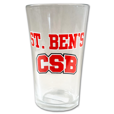Pint Glass -St. Ben's Csb Drinking Glass