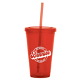 Tumbler - Bennies Travel Time With Straw