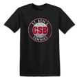 C.S.B. Distressed Circle Short Sleeve T-Shirt