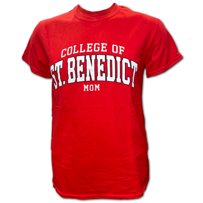 Mom College Of Saint Benedict Short Sleeve T-Shirt