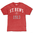 St. Ben's 1913 Blue 84 Malibu Short Sleeve T-Shirt