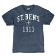 ST. BEN'S 1913 BLUE 84 MALIBU SHORT SLEEVE T-SHIRT