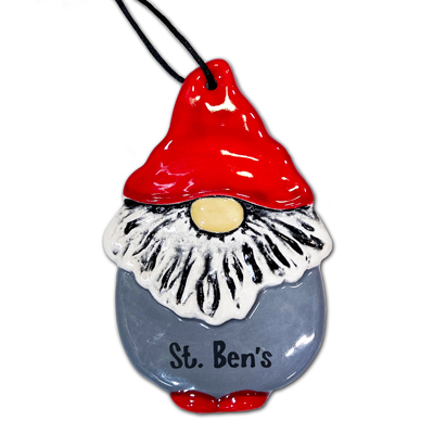Ornament -St. Ben's Gnome