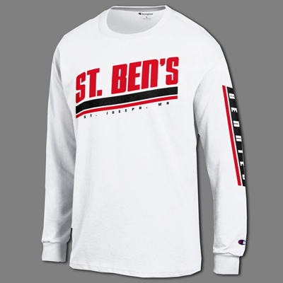 St. Ben's 2 Location Bennies Long Sleeve T-Shirt