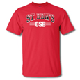 St. Ben's 4 Stripe C.S.B. Short Sleeve T-Shirt