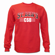 St. Ben's 4 Stripe C.S.B. Long Sleeve T-Shirt