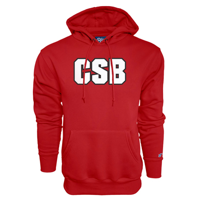 C.S.B. Wool Felt Twill Hooded Sweatshirt