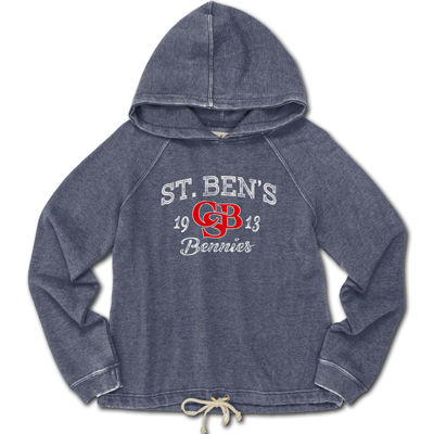 Women's St. Ben's Burnout Wash Hooded Sweatshirt