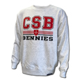 C.S.B. Shield Stripes Bennies Crew Sweatshirt