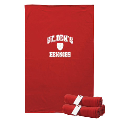 Blanket -Saint Ben's Bennies Sweatshirt Balnket
