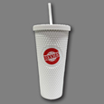 TUMBLER -BENNIES STAR DOUBLE WALL STRAW CUP