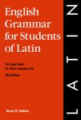 English Grammar For Students Of Latin - cover photo