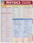 Physics Equations & Answers