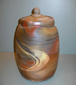 POTTERY COOKIE JAR