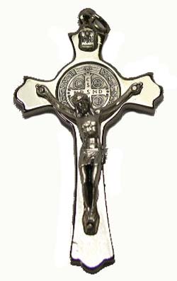 Crucifix St Benedict Silver (SKU 1014496155)