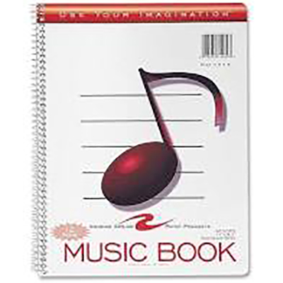 Music Notebook 12 Stave (SKU 1082318793)