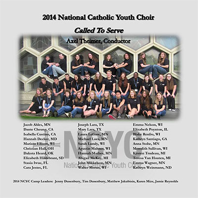 N.C.Y.C. - Called To Serve 2014 - CD