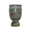 Pottery Wine Cup - Round Base
