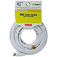 Coaxial Cable Tv 25 Foot White