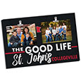 Plaque - The Good Life - Canvas With Photo Clips
