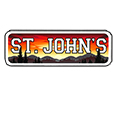 Sticker - St. John's Hills, Trees In A Sunset Strip