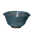 Pottery Square Bowl Basswood Glaze