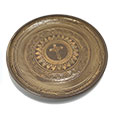 Pottery Plate - Celtic Cross