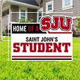 Saint John's Student Yard Sign
