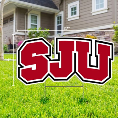 S.J.U. Logo Yard Sign