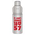 Water Bottle - Shield With Date - Stainless