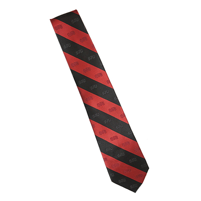 Tie- Woven Poly - Stripe - 3.5" (SKU 117133028)