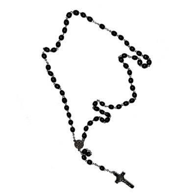 St. Benedict Rosary With Prayer Card