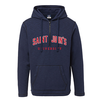 Saint John's University 1/4 Zip Hooded Sweatshirt (SKU 11787051164)