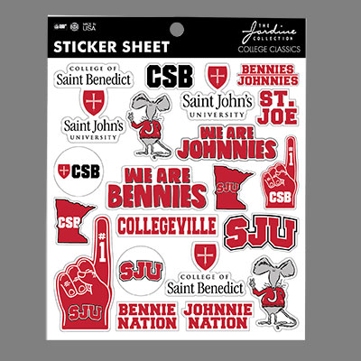 C.S.B + S.J.U. Sticker Sheet (SKU 11789420206)