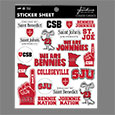 C.S.B + S.J.U. Sticker Sheet