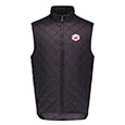 Quilted Vest With Patch