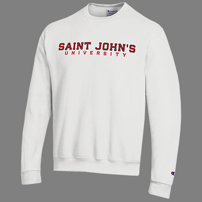 Saint John's Embroided Crew Sweatshirt